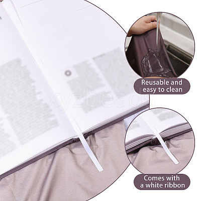 Polyester Elastic Book Cover DIY-WH0504-885C-1