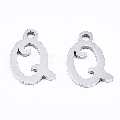 Non-Tarnish 201 Stainless Steel Charms STAS-T044-217P-Q-1