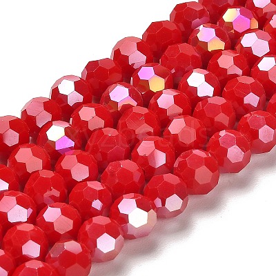 Opaque Glass Beads Stands LS-EGLA-A035-P8mm-B16-1