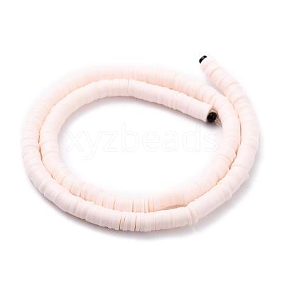 Handmade Polymer Clay Beads X-CLAY-R067-6.0mm-16-1