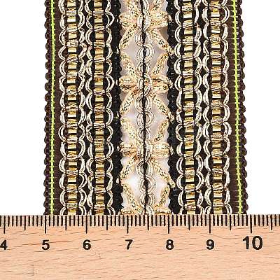10 Yards Ethnic Style Polyester Ribbon for Sewing Decoration OCOR-CY0001-86B-1