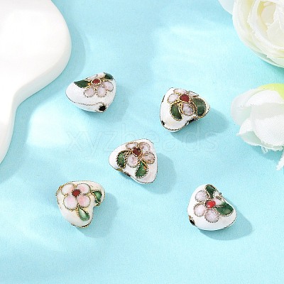 Handmade Cloisonne Beads CLB052Y-1-1