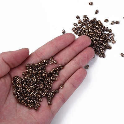 Colours Luster Czech Glass Seed Beads SEED-N004-005-E02-1