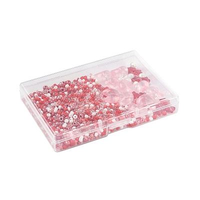 Mixed Styles Glass Beads Strands EGLA-FS0002-63D-1