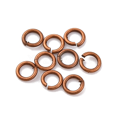Brass Saw Cut Open Jump Rings LS-KK-G514-01A-R-1
