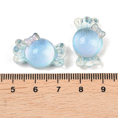 Transparent Epoxy Resin Decoden Cabochons RESI-XCP0002-60-1