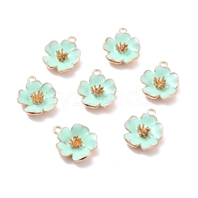 Alloy Enamel Pendants ENAM-E361-01KCG-03-1