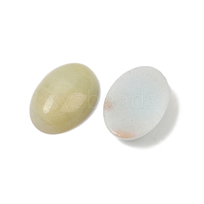 Natural Flower Amazonite Cabochons G-C115-01A-31-1