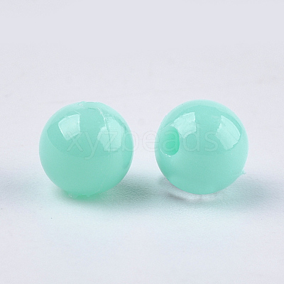 Opaque Plastic Beads KY-T005-6mm-618-1