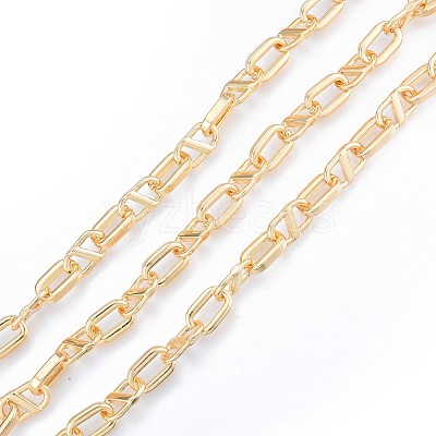 Alloy Oval Link Chains LCHA-N01-10-1
