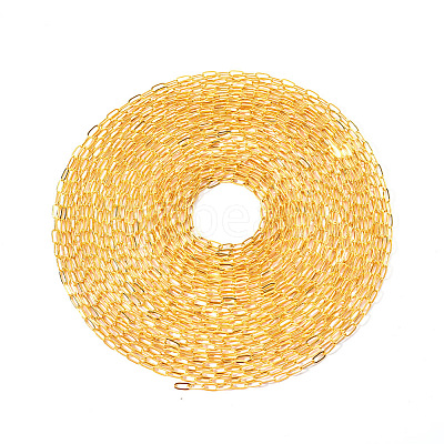 Brass Paperclip Chains CHC-R134-G-1