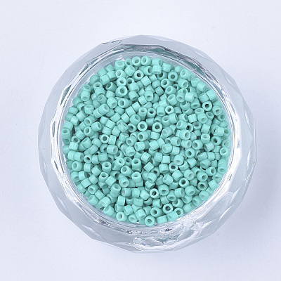 Baking Paint Cylinder Seed Beads SEED-Q036-02A-D05-1