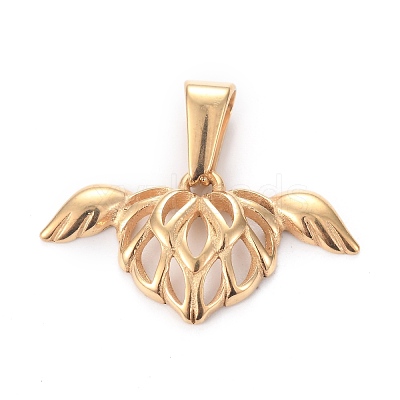 Valentine's Day 304 Stainless Steel Pendants STAS-H110-03G-1