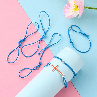 Adjustable Elastic Cord Bracelet Making AJEW-JB00008-05-1