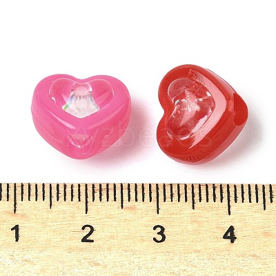 Tansparent Acrylic Beads OACR-D309-08-1