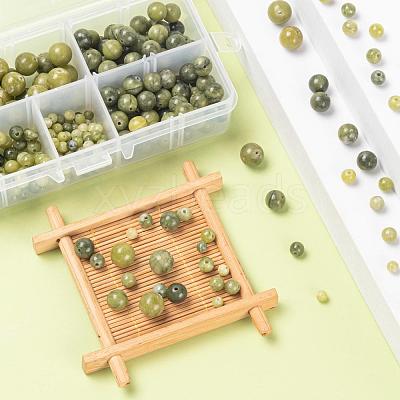 340Pcs 4 Sizes Natural Gemstone Beads G-LS0001-12-1