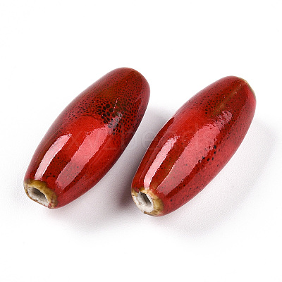 Handmade Porcelain Beads PORC-N008-07D-1