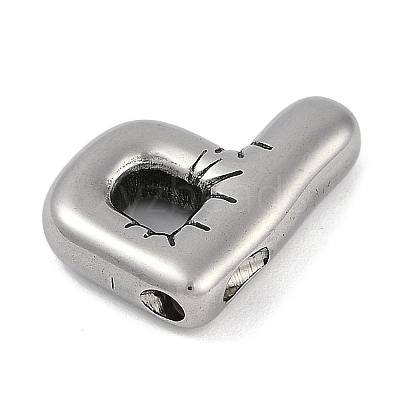 Anti-Tarnish 304 Stainless Steel Pendants STAS-K256-25P-P-1
