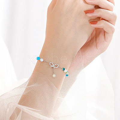 240Pcs 8 Style Crackle Transparent Glass Beads CCG-GO0001-01-1