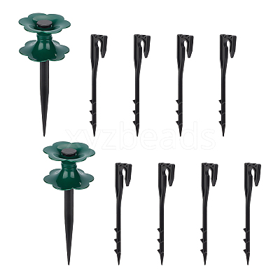 2Pcs Plastic Water Pipe Fixing Regulating Wheel FIND-GA0001-53-1