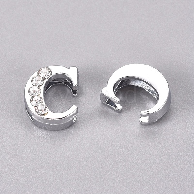 Alloy Slide Charms PALLOY-WH0066-21C-1