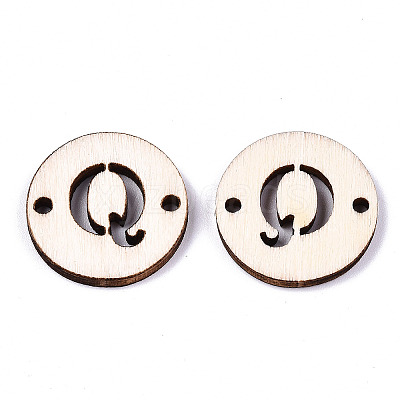 Unfinished Natural Poplar Wood Links Connectors LS-WOOD-S045-140A-01Q-1