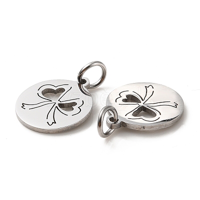Non-Tarnish 304 Stainless Steel Charms STAS-D050-07P-02-1