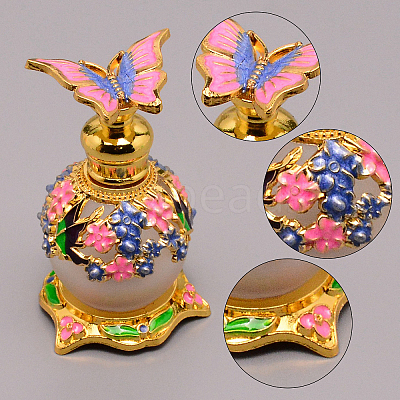 1Pc Glass Openable Perfume Bottle AJEW-GF0004-13-1