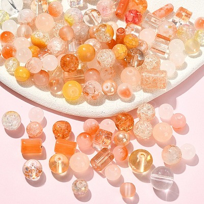 205G Transparent Glass Beads DGLA-YW0001-57A-1