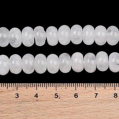 Dyed Natural White Jade Beads Strands G-G107-A35-01-1