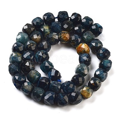 Natural Tiger Eye Dyed Beads Strands G-H028-A01-03-1