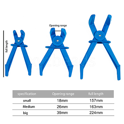 Plastic Tubing Clamp Set KY-OC0001-03-1