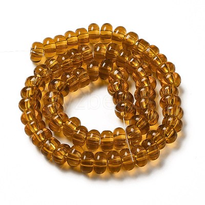 Transparent Glass Beads Strands LAMP-G156-20P-1