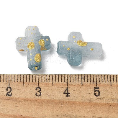 Gradient Color Transparent Acrylic Beads X1-OACR-M023-03F-1