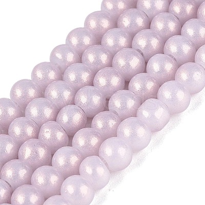 Baking Paint Glass Pearl Beads Strands LS-DGLA-ZX001-05B-03-1