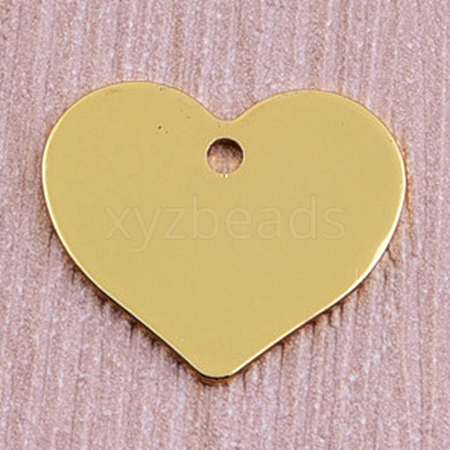 Brass Pendants KK-WH0037-08G-1