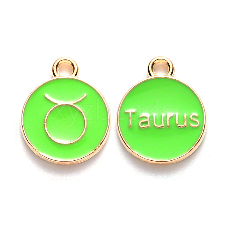 Alloy Enamel Pendants LS-ENAM-S124-01A-06C-1