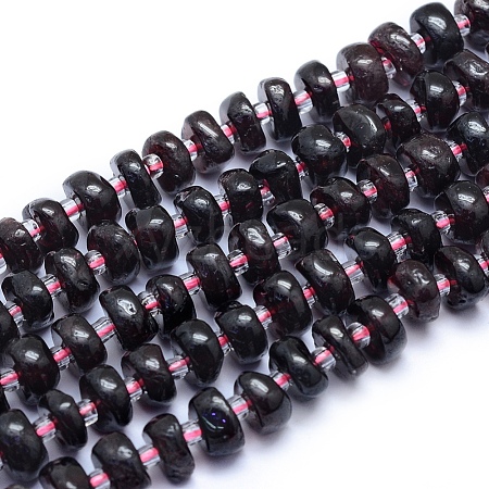 Natural Garnet Beads Strands G-L552F-04-1