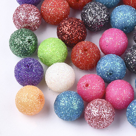 Acrylic Beads OACR-T005-116-12mm-1