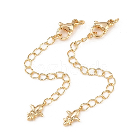 Brass End with Chains KK-H524-19G-1