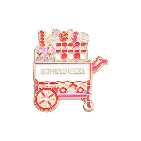 HoneyDukes Shop Cart Enamel Pins PW-WG85B2D-02-1