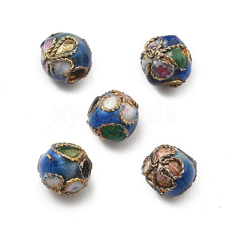 Handmade Cloisonne Beads CLB-O001-M08-01-1