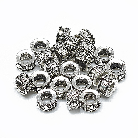 Thailand 925 Sterling Silver Beads STER-T002-19AS-1