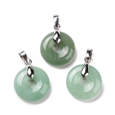 Natural Green Aventurine Pendants G-E059-01P-04-1