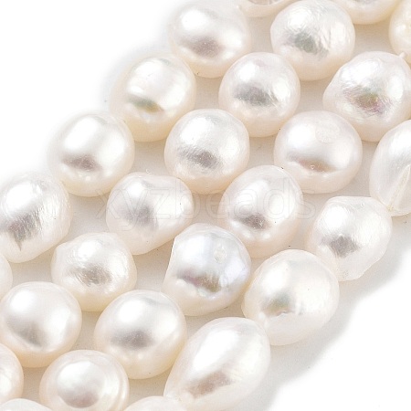 Natural Cultured Freshwater Pearl Beads Strands PEAR-P062-31B-1