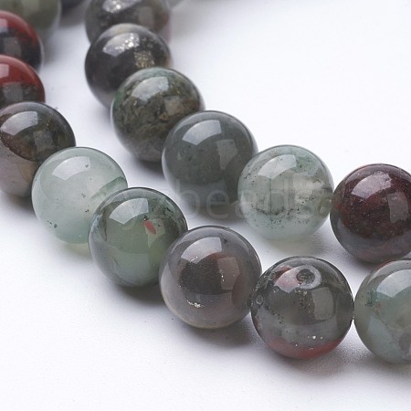 Natural Jasper Bead Strands G-P226-02-8mm-1