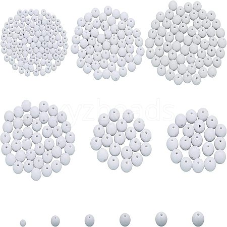 CHGCRAFT 340Pcs Opaque Acrylic Beads MACR-CA0001-36-1