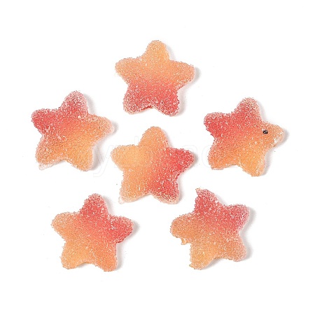 Imitation Candy Food Style Resin Cabochons X1-RESI-R461-02L-1