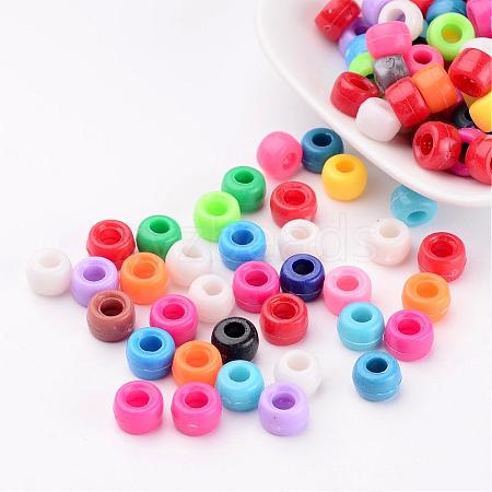 Acrylic European Beads X-MACR-H005-M1-1