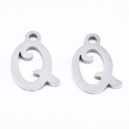 201 Stainless Steel Charms STAS-T044-217P-Q-1